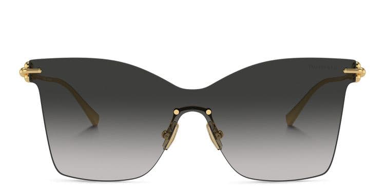 Tiffany HardWear Rimless Cat-Eye Sunglasses