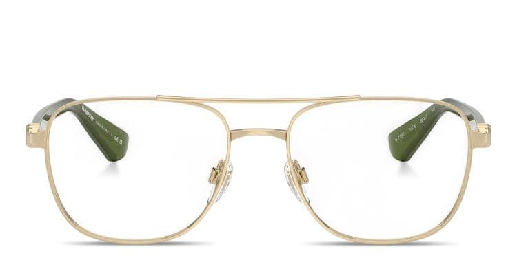 Logo Lettering Aviator Eyeglasses