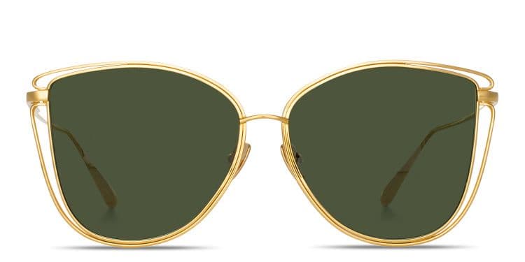 Dinah Oversized Cat-Eye Sunglasses